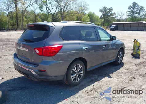 2017 Nissan Pathfinder Sl z USA, uszkodzony, nr VIN 5N1DR2MN1HC620676